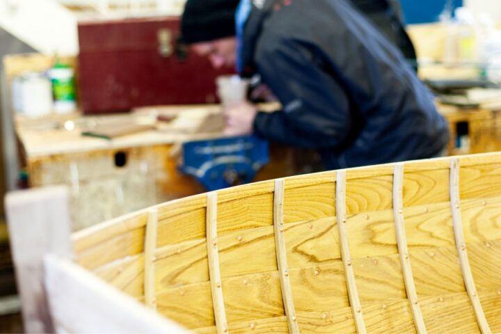 wood boatbuilding